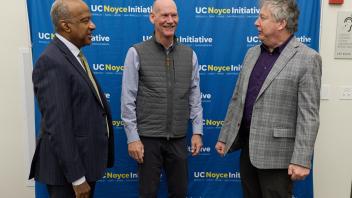 Chancellor May, Noyce Trust rep, VC Atkinson